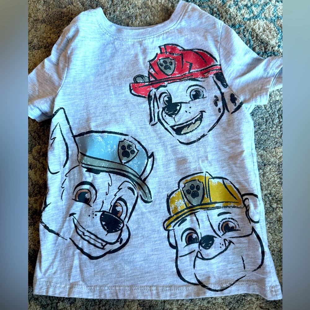 Toddler Paw Patrol t-shirt, size 3T, worn once